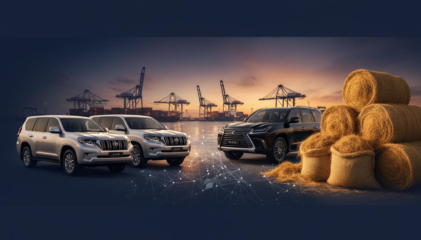 Global Trade - Vehicles and Jute Products